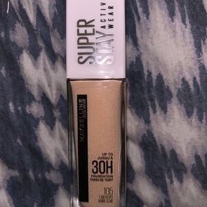 Maybelline Super Stay Full Coverage Liquid Foundation Active Wear Makeup